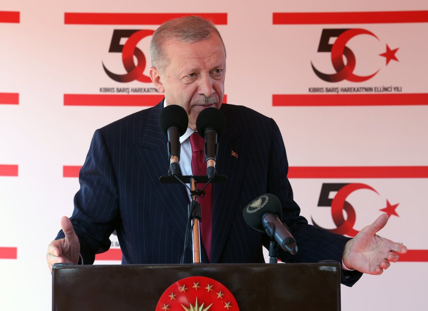 TC Cumhurbaşkanı Erdoğan: "Gerçekler görmezden gelinerek hiçbir yere varılmaz. Kıbrıs'ta federal bir çözümün mümkün olmadığına inanıyoruz”