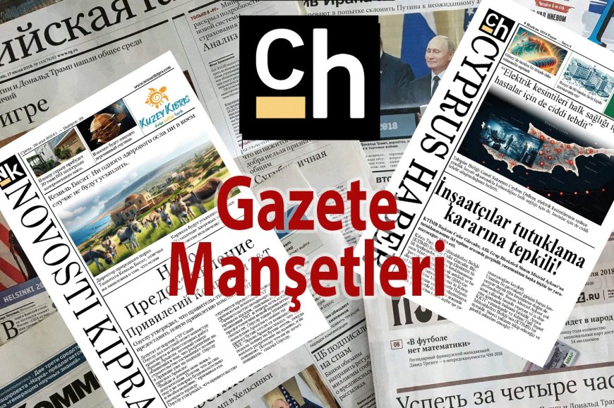 8 Ocak 2025 Çarşamba CyprusHaber Gazetesi