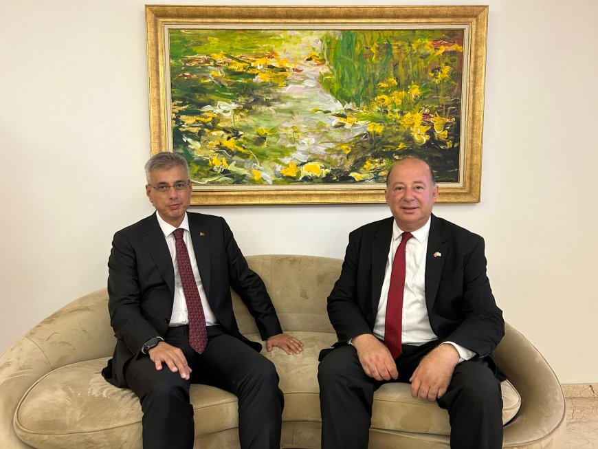 TC Sağlık Bakanı Memişoğlu, Sağlık Bakanı Hakan Dinçyürek ile görüştü