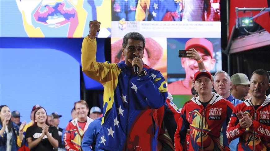 Venezuella'da seçimi Maduro kazandı