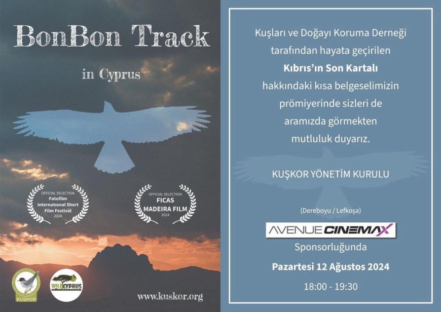 Kıbrıs’ın Son Kartalı belgeselinin prömiyeri pazartesi yapılacak