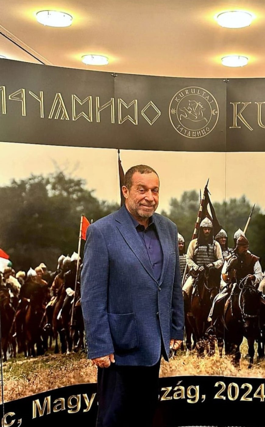 Denktaş, daimi KKTC delegesi olarak Macaristan Turan Kurultayı’na katıldı