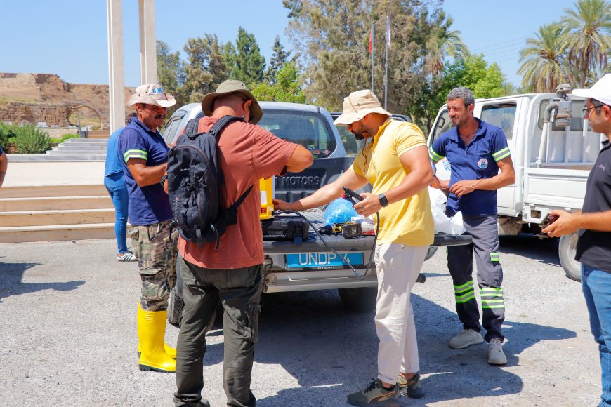 Kültür Mirası ve Suriçi Birimi, tarihi yapılarda ot temizliği konusunda eğitim verdi