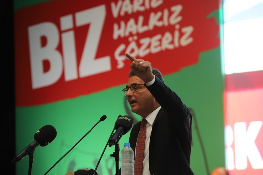 CTP Genel Başkanı Erhürman: “Ya sabotajı ispat edin, ya da istifa edin"