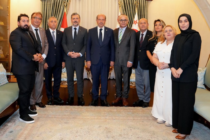 Tatar, MÜSİAD Hollanda Şubesi yetkililerini kabul etti