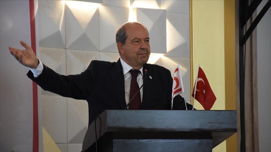 Cumhurbaşkanı Ersin Tatar: Müzakere masasına oturmak için egemenliğimizin kabul edilmesini talep ediyoruz