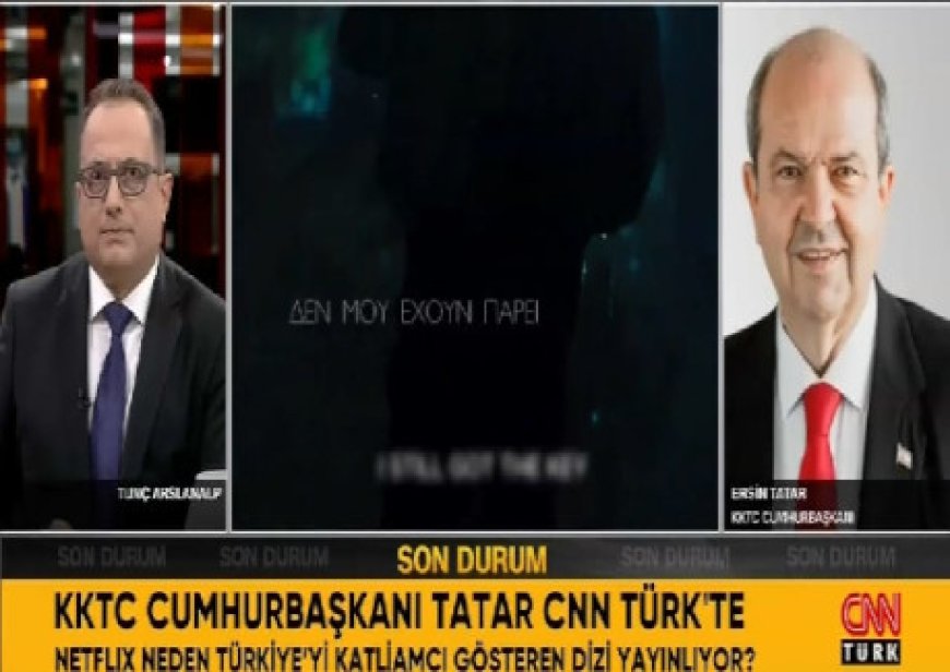 Cumhurbaşkanı Tatar, CNN Türk'e konuştu: “Tarihi çarpıtarak dünyayı kandıramazsınız”