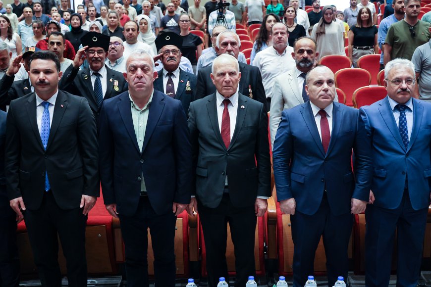 Töre, Artvin Çoruh Üniversitesi tarafından düzenlenen “Kıbrıs Barış Harekâtı'nın 50. Yılı” paneline katıldı