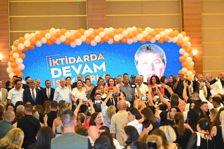 UBP Girne İlçe Başkanlığı mazbata dağıtım gecesi düzenlendi