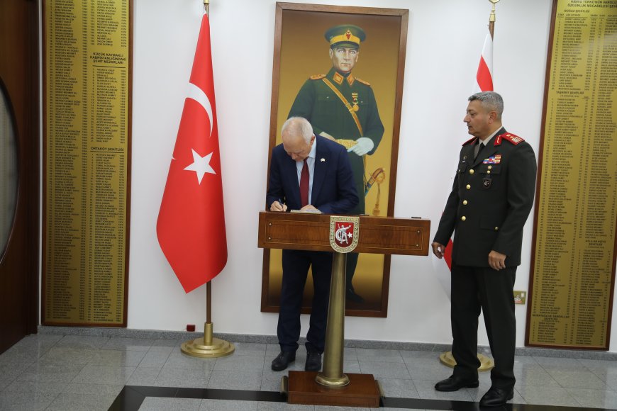 Meclis Başkanı Töre’den, Tümgeneral Görgülü’ye ziyaret