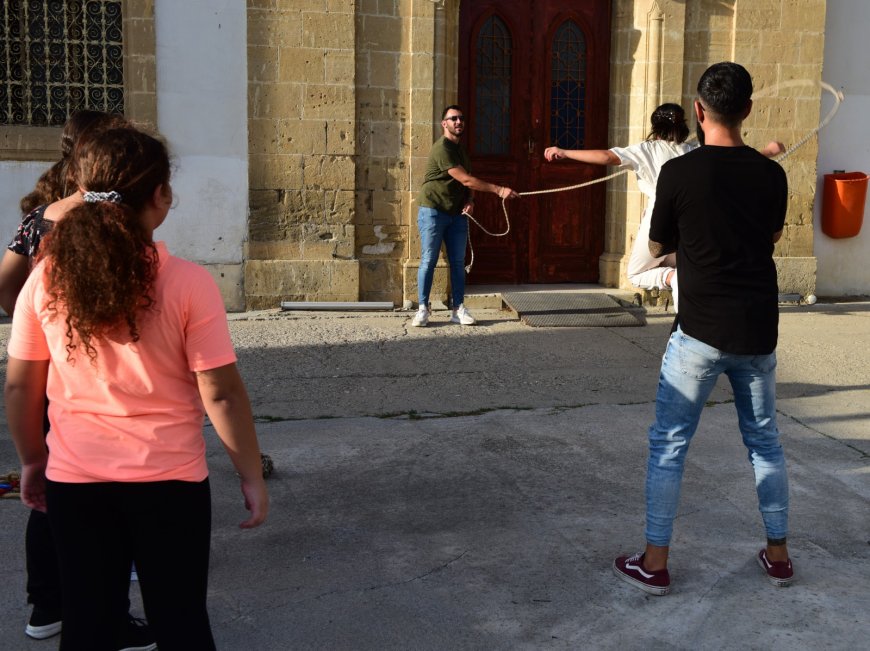 Gençlik Dairesi “Geçmişten Günümüze Çocuk Oyunları” etkinliği ile çocukları eğlendirdi
