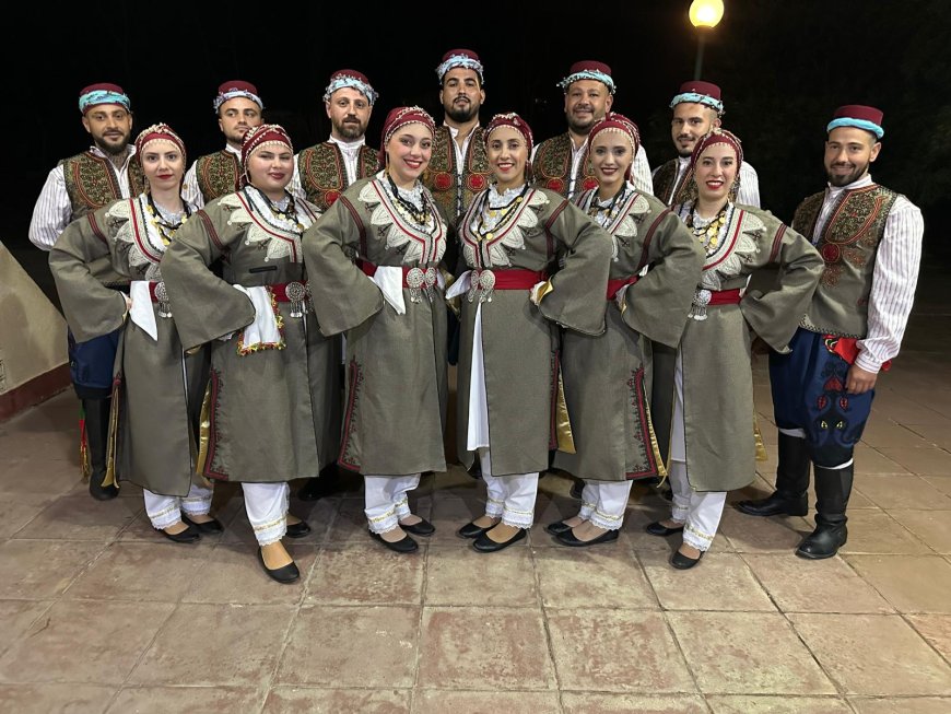 Değirmenlik Akıncılar Belediyesi Halk Dansları Topluluğu “2. Choirs And Folklore Veterans Festivali"ne katıldı