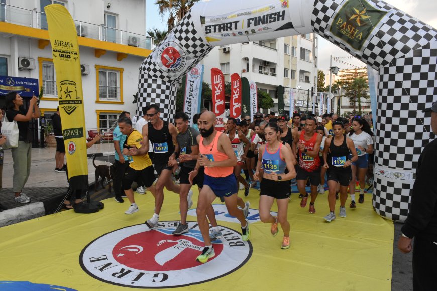 “Girne Yarı Maratonu 2024” yapıldı