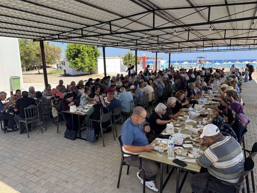 Mehmetçik Büyükkonuk Belediyesi, 65 yaş ve üstü kişilere yönelik etkinlik düzenledi