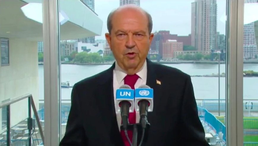 Ersin Tatar, Guterres ile görüşme sonrası açıklama yaptı