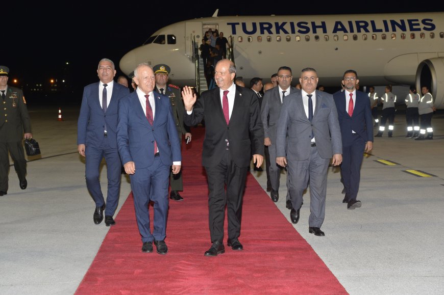 Cumhurbaşkanı Tatar BM 79. Genel Kurulu için gittiği New York'tan döndü...