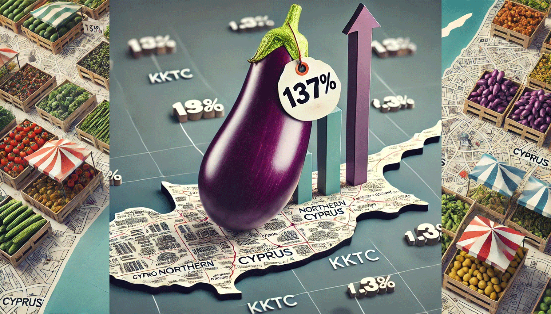 Patlıcanın fiyatı yüzde 137 arttı