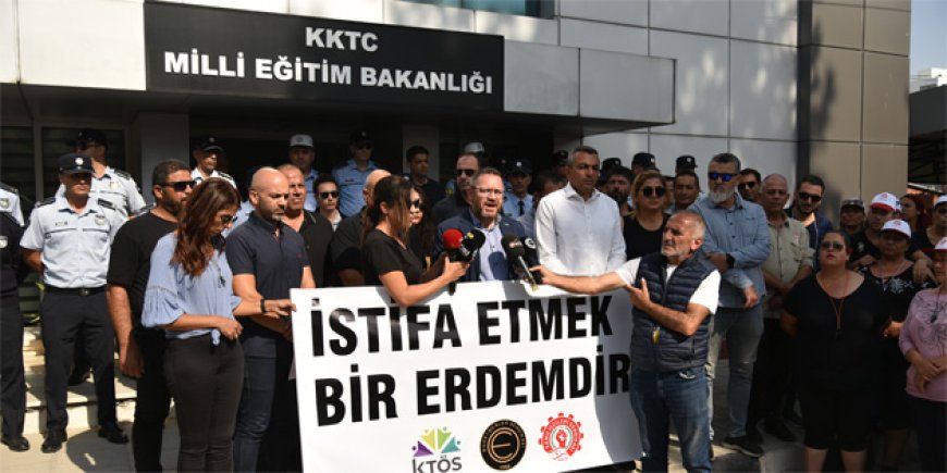 KTOEÖS Eğitim Bakanı’nı istifaya çağırdı