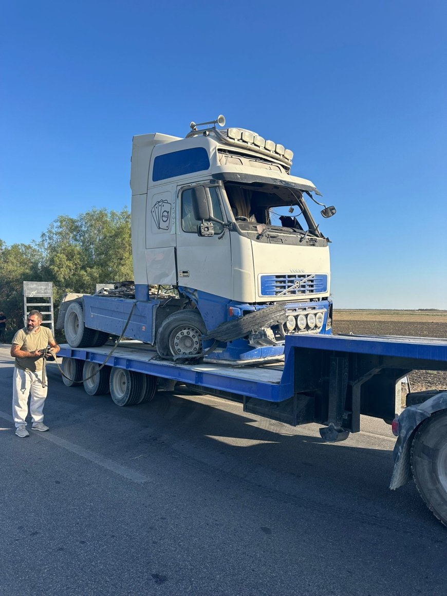 Lefkoşa Gazimağusa anayolu trafiğe tekrar açıldı… Kazada 1 kişi yaralandı