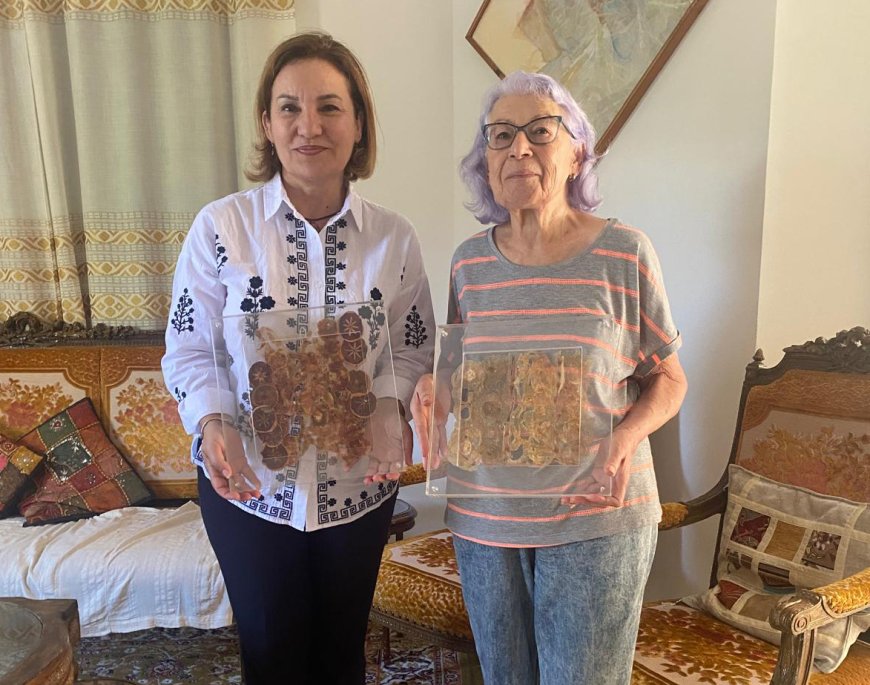 İnci Kansu’nun iki eseri Kültür Dairesi Sanat Koleksiyonu'na dahil edildi