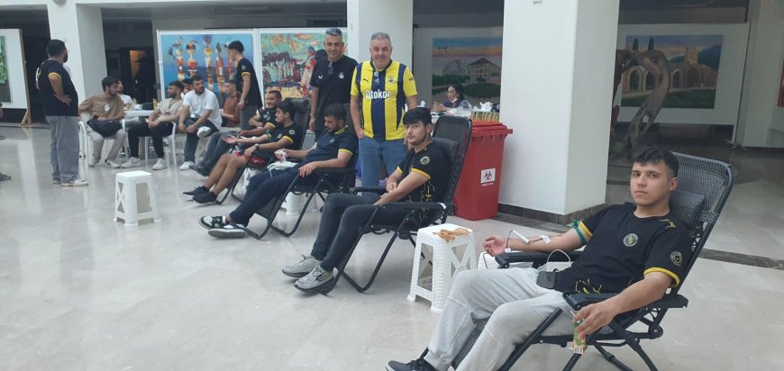Üç taraftar derneğinden kan bağışı kampanyası…