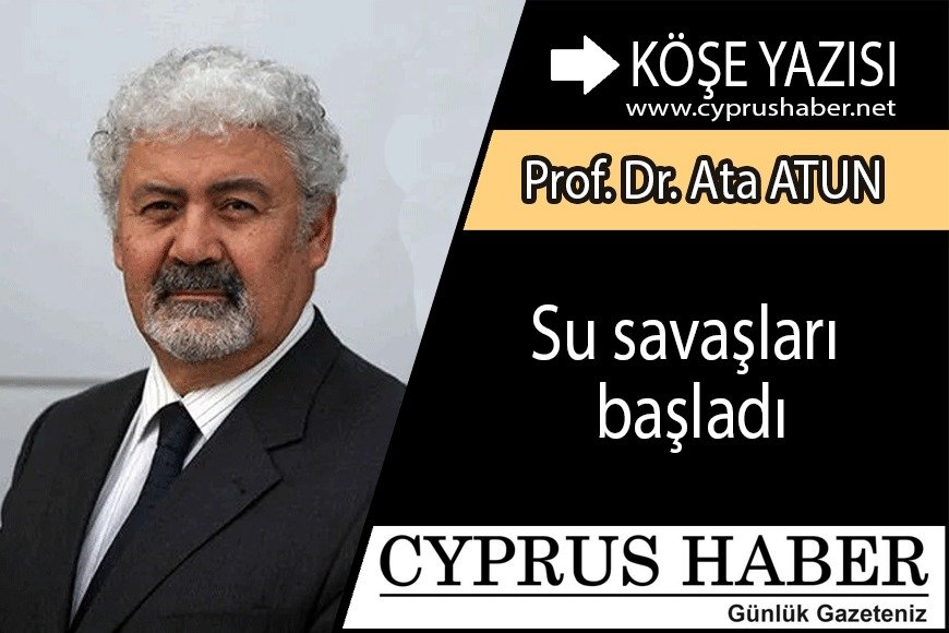 Su Savaşları Başladı