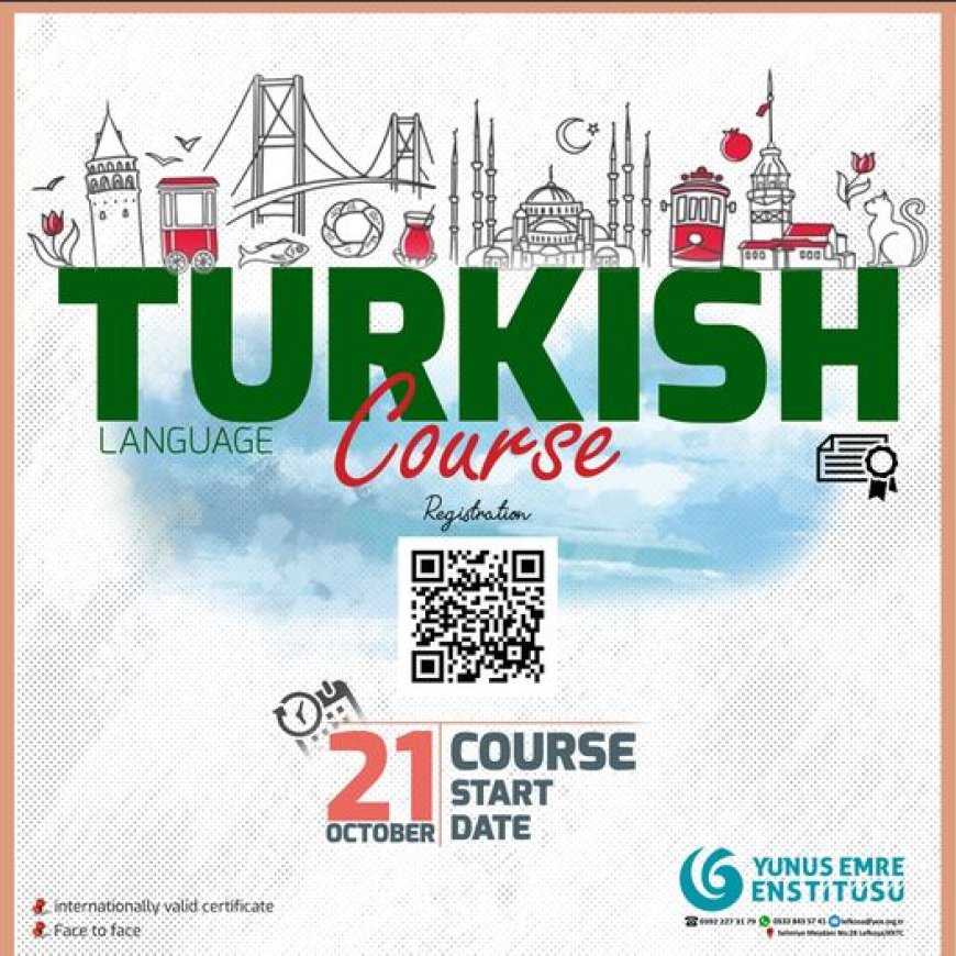 Yunus Emre Enstitüsü’nde Türkçe kurs kayıtları sürüyor