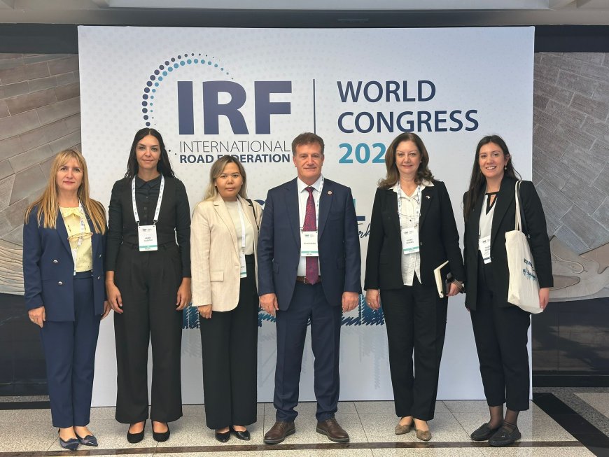 Arıklı, IRF Dünya Kongresi 2024'e katıldı