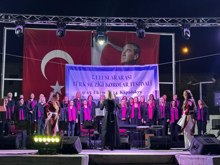MAKAMER Kadınlar Korosu Kapadokya’da sahne aldı