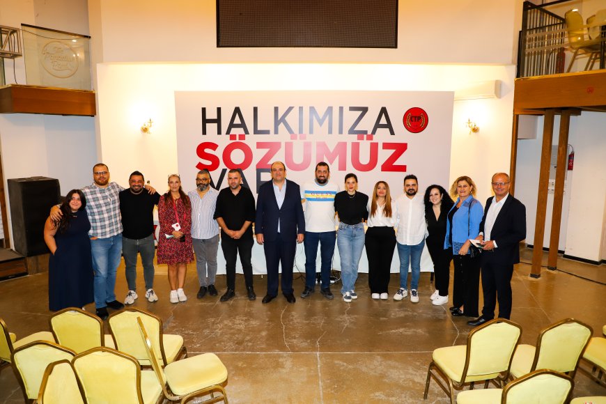 CTP Lefkoşa İlçesi 41. Kongresi yapıldı... Başkanlığa Devrim Barçın seçildi