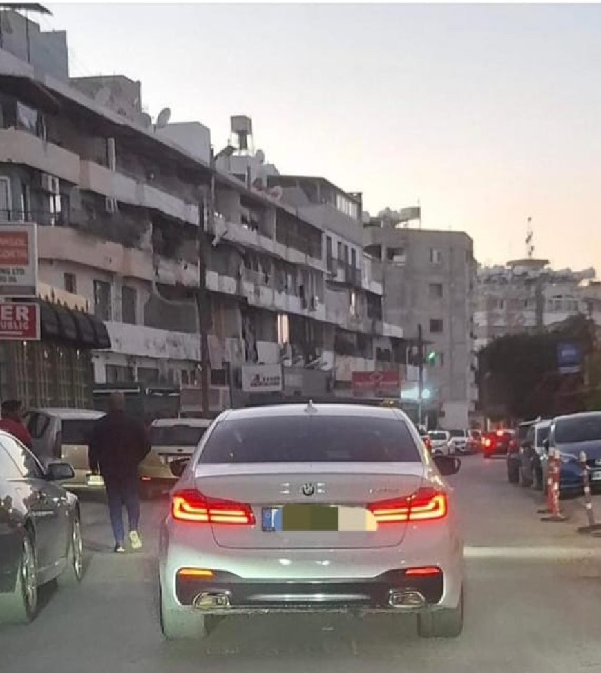 Girne'de tehlikeli sürüş yapan sürücüye 8 bin 87 TL ve 20 puan ceza