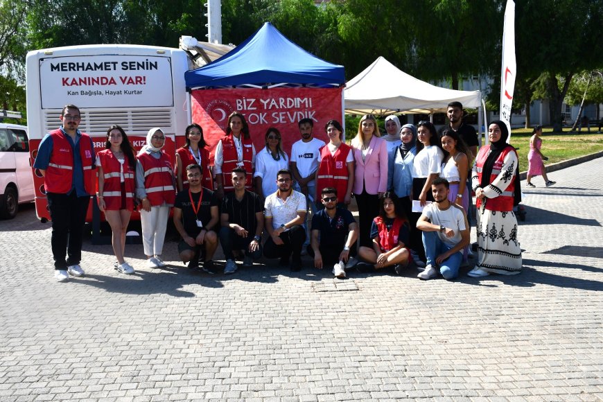 DAÜ’de kan bağışı etkinliği düzenlendi… 120 ünite kan toplandı