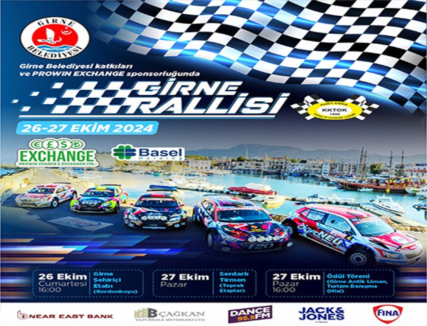 İki gün devam edecek "Girne Rallisi" Cumartesi başlıyor