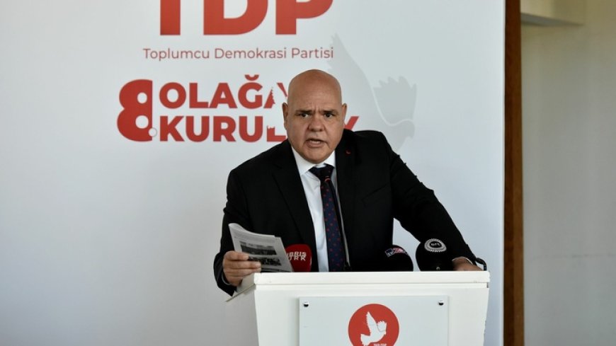 TDP: "Hükümet her ne kadar kaçsa da kendisini bir erken seçimin içinde bulacak"