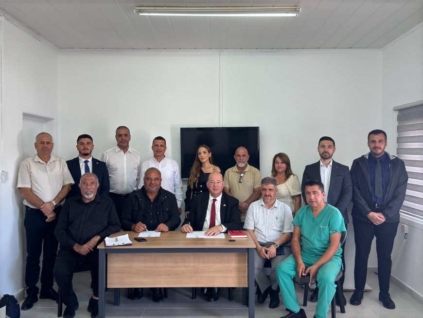 Cengiz Topel Hastanesi acil servis inşaatı için iş birliği protokolü imzalandı