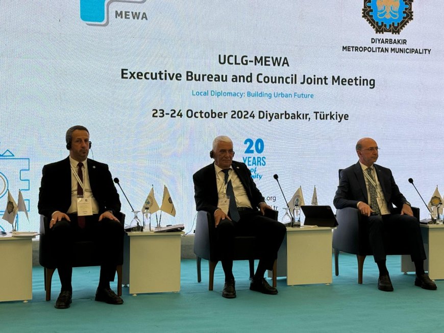 KTBB Heyeti, UCLG-MEWA Yönetim Kurulu ve Konsey Ortak Toplantısı'na katıldı