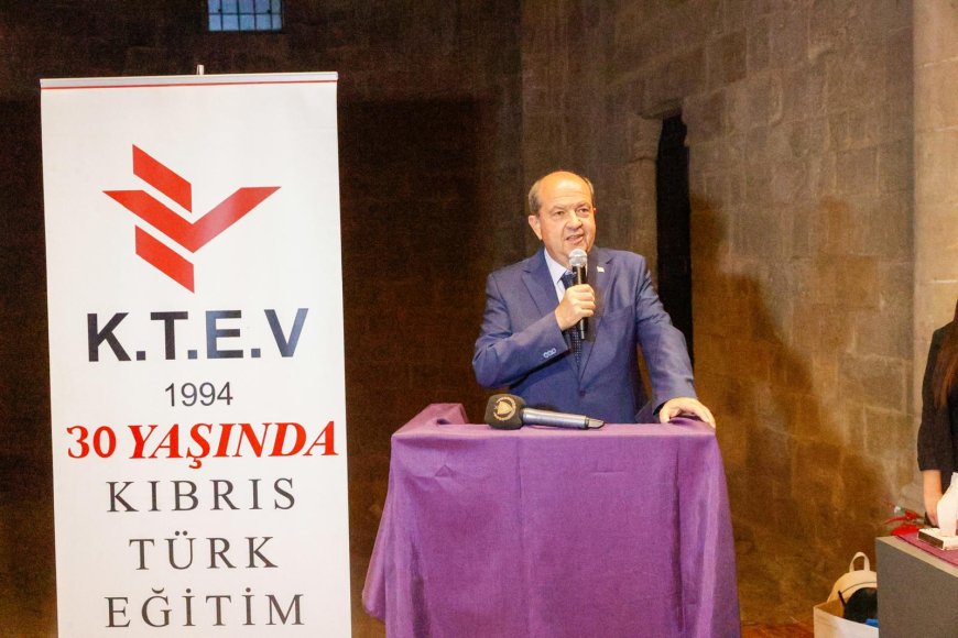 Cumhurbaşkanı Tatar: “Kıbrıs Türkü her zaman eğitime büyük önem verdi”