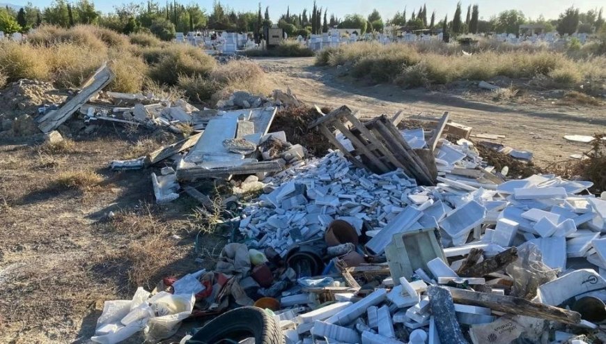 Çöpler Mezarlığa Taştı! Lefkoşa’da Büyük Çevre Sorunu