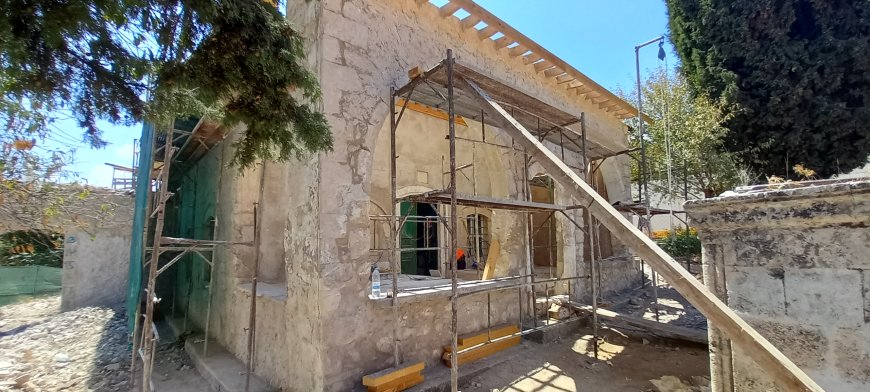 Kültürel Miras Teknik Komitesi, adanın her iki tarafındaki eski eserler üzerindeki koruma çalışmalarına devam ediyor