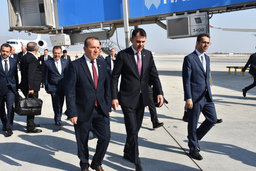 T.C. Çevre, Şehircilik ve İklim Değişikliği Bakanı Murat Kurum KKTC’ye geldi