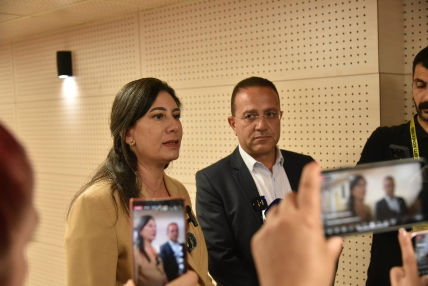 CTP milletvekilleri Şahali ile İncirli Meclis'te basın açıklaması yaptı