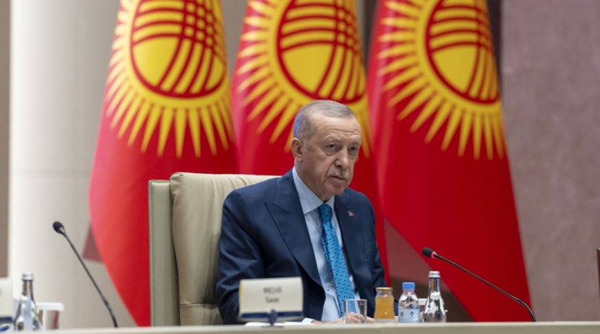 Türkiye Cumhurbaşkanı Erdoğan'dan Kırgızistan'da KKTC çağrısı