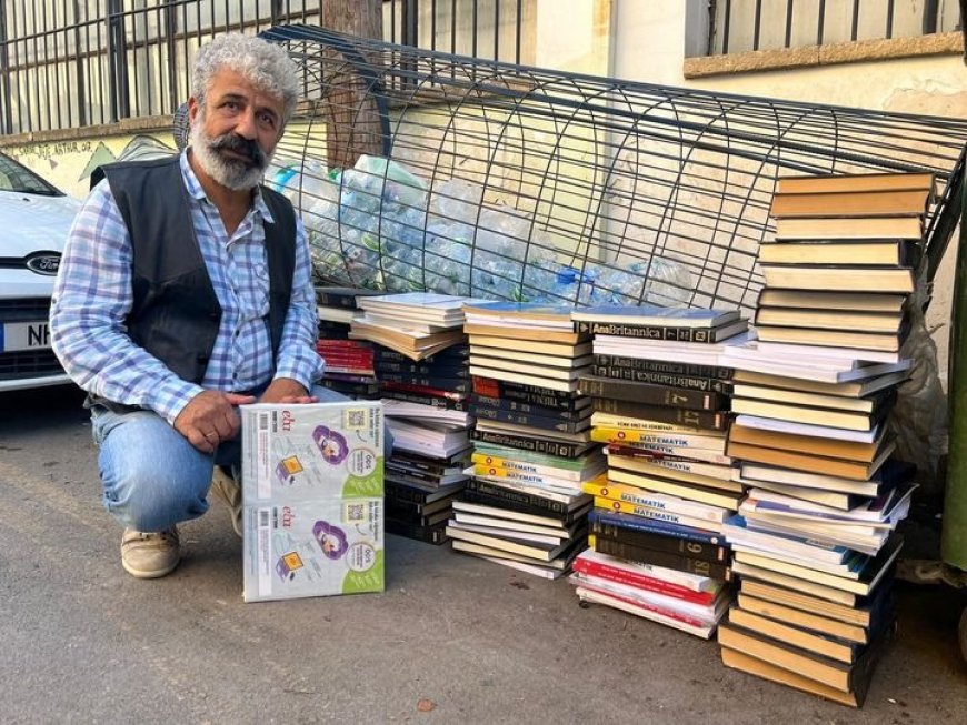 "Çöpe atılmış yüzlerce kitap, çoğunun ambalajı bile açılmamış”