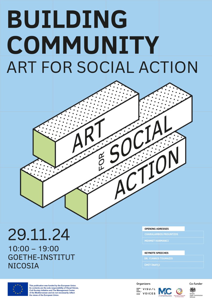 Building Community-Art for Social Action etkinliği düzenlenecek