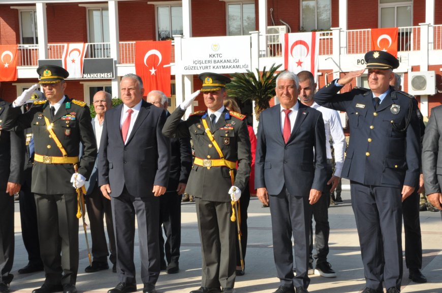 KKTC 41 yaşında…. Güzelyurt’ta da tören düzenlendi