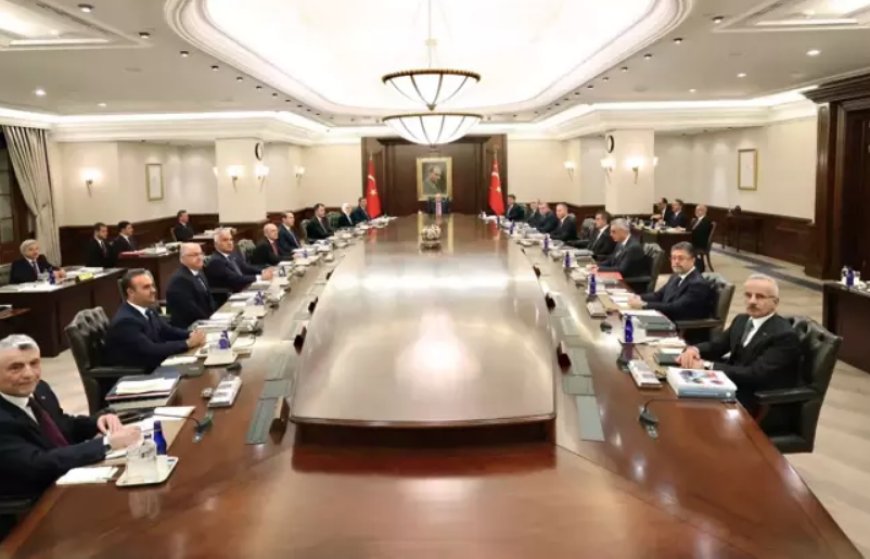 Türkiye Cumhurbaşkanlığı Kabinesi üyeleri KKTC'nin kuruluşunun 41. yılını kutladı
