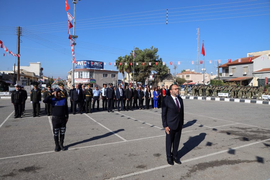 İskele’de iki tören yapıldı