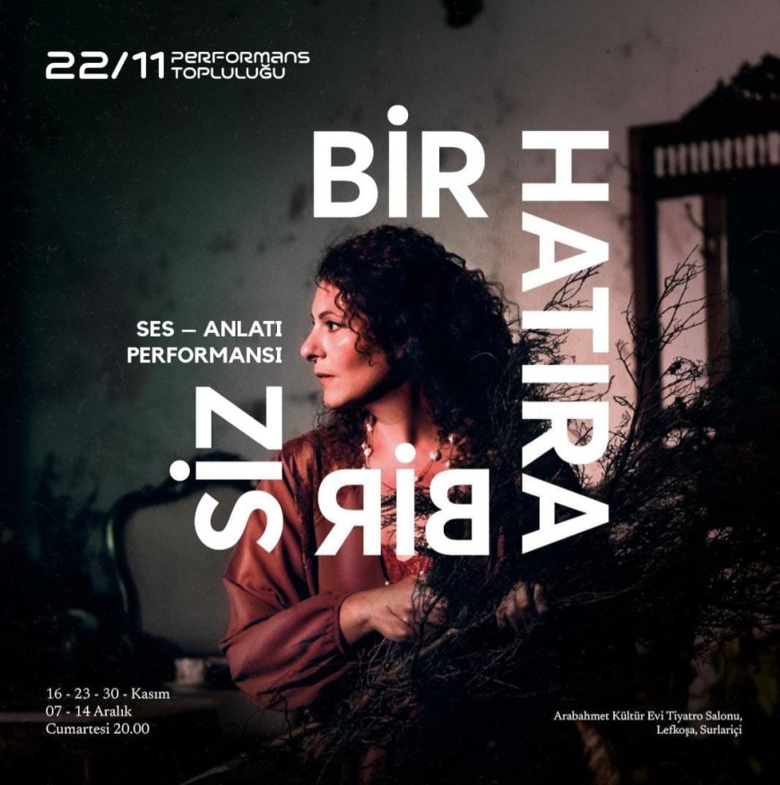 22/11 Performans Topluluğu cumartesi akşamları etkinlik düzenleyecek