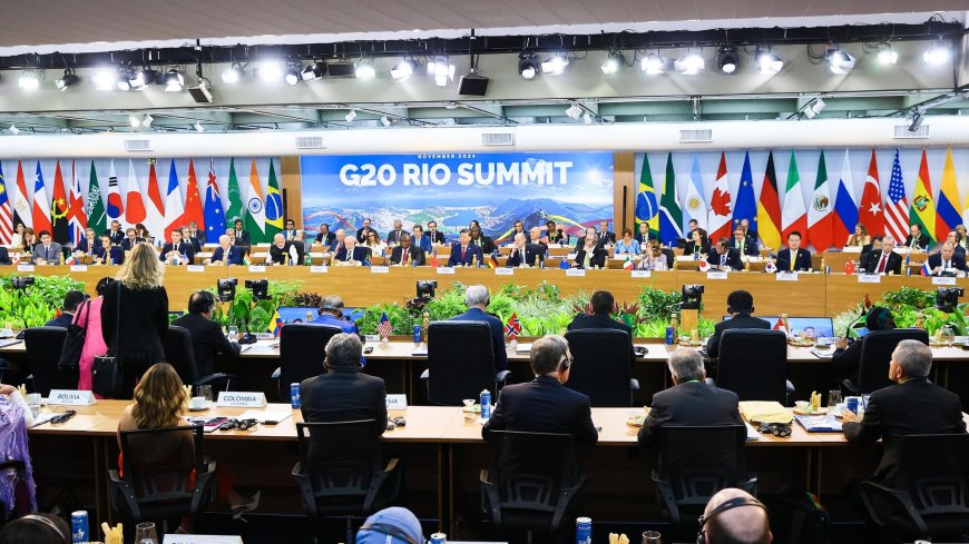 G20 liderlerinden bildirge: Ukrayna, Gazze ve Lübnan'daki duruma dikkat çekildi