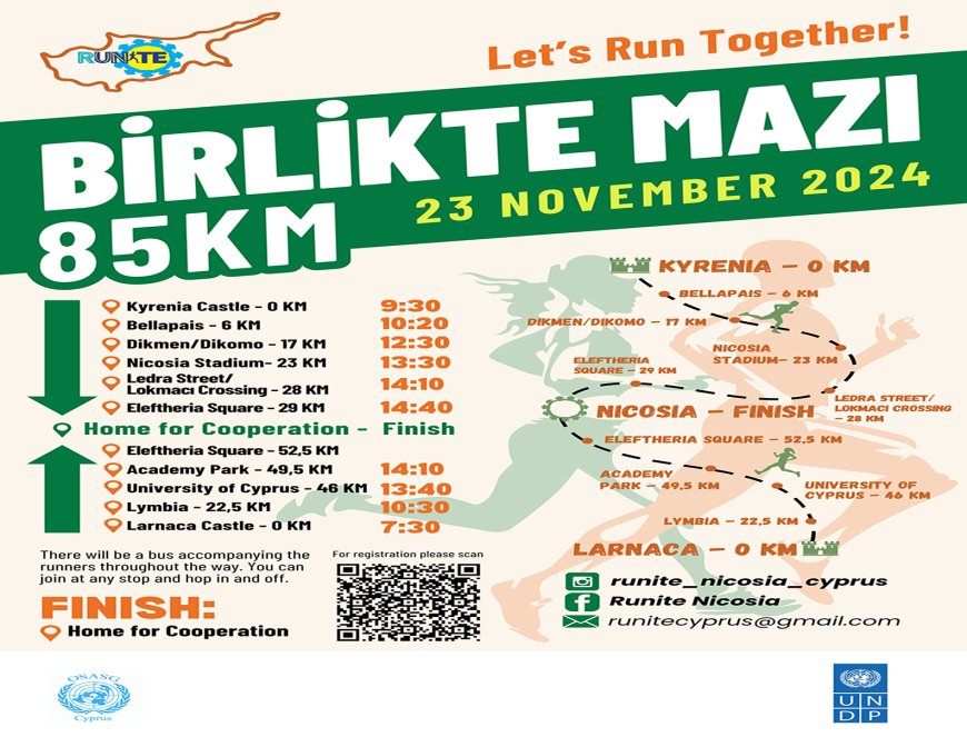 Geleneksel iki toplumlu Runite koşusu Cumartesi…